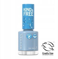Rimmel Kind & Free vegán körömlakk 152 Tidal Wave Blue 8ml (3616302990610)