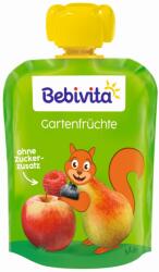 Bebevita Плодова закуска Bebivita - Градински плодове с желязо, 90 g (19063)