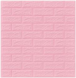 SDEPOT 30 db SDEPOT® tapéta csempe készlet, 2mm vastag, 70x77 cm, téglautánzat, rózsaszín (SET30_TAPET_03_ROZ)