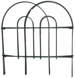 M. A. T. Group Kerítés fém zöld 45cm x 3m (7 db) (912574)