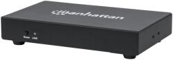 Manhattan 207829 audió/videó jeltovábbító AV jeltovábbító Fekete (207829)