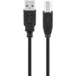  USB2.0 A - B (ST-ST) 5m Black (68902) (68902)