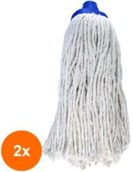 Vetro Design Set 2 x Rezerva de Mop pentru Podea, din Bumbac 250 g (TEV-2xVTR-0111-250-NB)