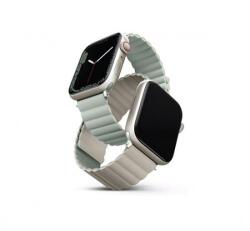 Uniq Revix Apple Watch 38/40/41mm mágneses szilikon szíj zsálya bézs (UNIQ-41MM-REVSAGBEG) (UNIQ-41MM-REVSAGBEG) (UNIQ-41MM-REVSAGBEG)