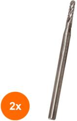 Prima Set 2 x Capat Freza Conic din Carbid, 1.6 x 7 mm, Marime M, Prima (TEV-2xVTR-1710-21S-M)