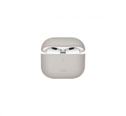 Uniq Lino Hybrid Liquid Apple AirPods (3. generáció 2021) bézs tok fülkampóval (UNIQ-AIRPODS(2021)-LINOIVY) (UNIQ-AIRPODS(2021)-LINOIVY) (UNIQ-AIRPODS(2021)-LINOIVY)