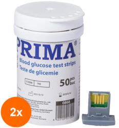 Prima Set 2 x 50 Teste Glicemie Bs-101 Prima (TEV-2xVTR-0868)