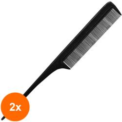 Vetro Design Set 2 x Pieptene Profesional pentru Tapat, cu Coada din Plastic, 23 cm