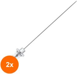 Vetro Design Set 2 x 50 Ace Spinale Tip Quincke, 26G, pentru Punctii si Anestezii (TEV-2xVTR-1416-50-26G)