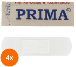 Prima Set 4 x 30 Plasturi Transparenti Asortati, 19 mm x 72 mm, Prima (TEV-4xVTR-0193-AST)