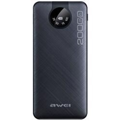 Awei P134K Power Bank 20000mAh - Fekete (AWE000147) (AWE000147)