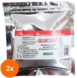 Vetro Design Set 2 x Glucoza Anhidra, Test pentru Glicemie Provocata, 75G (TEV-2xVTR-2613)