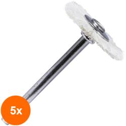 Vetro Design Set 5 x Capat Freza pentru Curatare Praf Unghii, Diametru 22 mm (TEV-5xVTR-1757)
