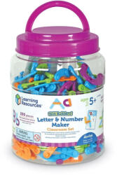 Learning Resources Set constructie - Litere si cifre (LER8594) - erfi