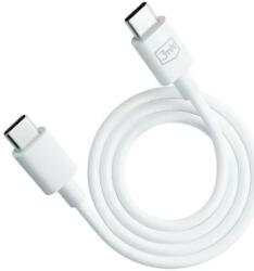 3mk Protection Hyper 2x USB Type C Apa Kábel (1.2m) - Fehér (5903108541213) (5903108541213)