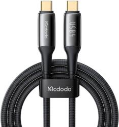 Mcdodo CA-2990 USB-C apa - USB-C apa 3.1 PD 140W Adat és töltőkábel 1.2m - Fekete (CA-2990) (CA-2990)