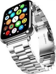 Mercury Apple Watch S4/S5/S6/S7/S8/S9/SE/Ultra Fém Szíj 42/44/45/49mm - Ezüst ( )