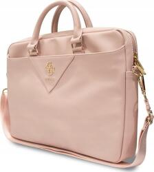 GUESS Triangle 4G Computer Bag 15" - 16" (różowy) (GUCB15ZPGSTEGP) (GUCB15ZPGSTEGP)