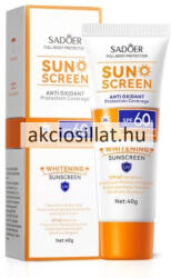 Sadoer Antioxidant fényvédő krém SPF60+ 40g