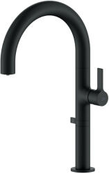 Laveo Pureco, magas mosogatócsaptelep vízszűrő csatlakozóval, matt fekete, LAV-BPU_798D (LAV-BPU_798D)