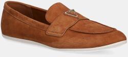 Guess velúr mokaszin BAYLON - barna Női 39