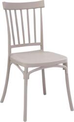 TEMPO KONDELA Rakásolható szék, szürkésbarna Taupe kasmír, SAZEN - kondela