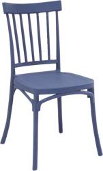 TEMPO KONDELA Rakásolható szék, kék, SAZEN - kondela