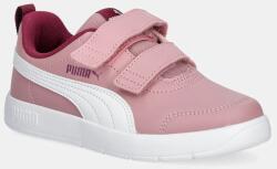 PUMA gyerek sportcipő Courtflex V3 lila, 397642 - rózsaszín 32