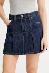 Levi's farmer szoknya sötétkék, mini, harang alakú, 001VO - sötétkék 30