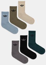 adidas Originals zokni Tr Crew S 6 pár fekete, JY2680 - fekete 40/42