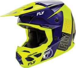 FLY Racing Casca Fly Racing KINETIC - Cross enduro, negru/albastru, ECE 22.06 (FLY 73-8661)