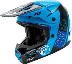 FLY Racing Casca Fly Racing KINETIC - Cross enduro, negru/alb/albastru, ECE 22.06 (FLY 73-8660)