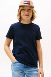 Tommy Hilfiger gyerek pamut póló sötétkék, mintás, KB0KB06879 - sötétkék 164