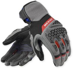 Revit Mănuși Moto Damă de Vară din Piele Naturală & Textil REVIT SAND 5 Ladies · Gri / Roșu / Negru