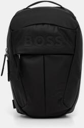 HUGO BOSS hátizsák fekete, kis, nyomott mintás, 50548087 - fekete Univerzális méret