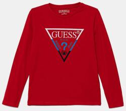 GUESS gyerek pamut hosszú ujjú felső piros, nyomott mintás, L5YI06 K8HM4 - piros 122-125