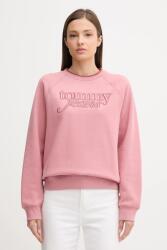 Tommy Hilfiger felső narancssárga, nyomott mintás, DW0DW21196 - narancssárga L