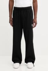 Adidas melegítőnadrág Essentials fekete, sima, JW0975 - fekete L