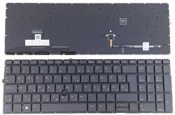 HP Elitebook 850 G7 850 G8 855 G7 855 G8 ZBook Firefly 15 G7 G8 háttérvilágítás nélkül trackpointtal (pointer) magyar (HU) laptop/notebook billentyűzet gyári