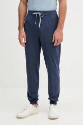HUGO BOSS nadrág otthoni viseletre szürke, sima, 50515305 - kék XL