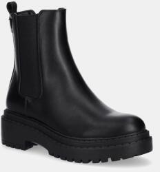 Guess bokacsizma LEANNA fekete, lapos talpú, FLTLNA FAL10 - fekete Női 37