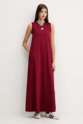 Adidas ruha House of Tiro bordó, maxi, egyenes, JX5160 - burgundia L