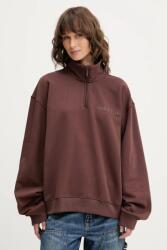Adidas felső Essentials barna, nyomott mintás, JW1023 - barna M