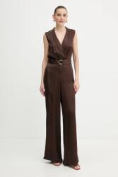 Marciano Guess kezeslábas IVA barna, v-nyakú, 5YGD24 7350A - barna 36