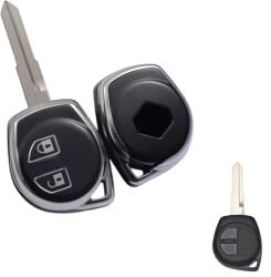  Suzuki 2 gombos TPU védőtok fekete (TSU008EFK)