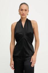 GUESS felső ARETHA fekete, sima, 5YGH00 7246A - fekete 38
