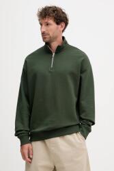 HUGO BOSS pamut melegítőfelső lila, sima, 50525881 - zöld L