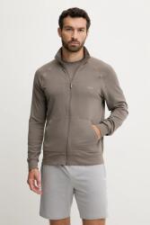 HUGO BOSS kapucnis pulcsi otthoni viseletre szürke, sima, 50515307 - barna M