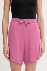 BOSS rövidnadrág lila, sima, magas derekú, 50545617 - lila S