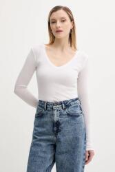 American Vintage pamut hosszúujjú szürke, MAS02DH24 - fehér S